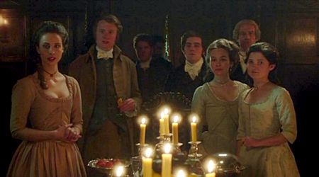 Christmas dinner at Trenwith. Poldark (2015)