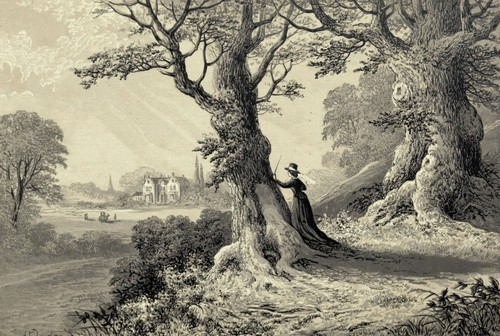 Mansfield Park illustration from Groombridge 1875 edition