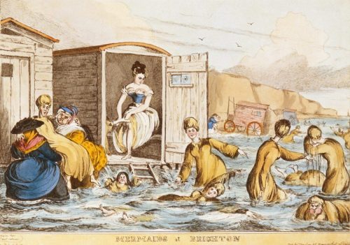 Mermaids at Brighton, by William Heath (c. 1829)