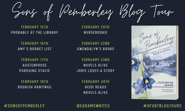 Sons of Pemberley Blog Tour Banner